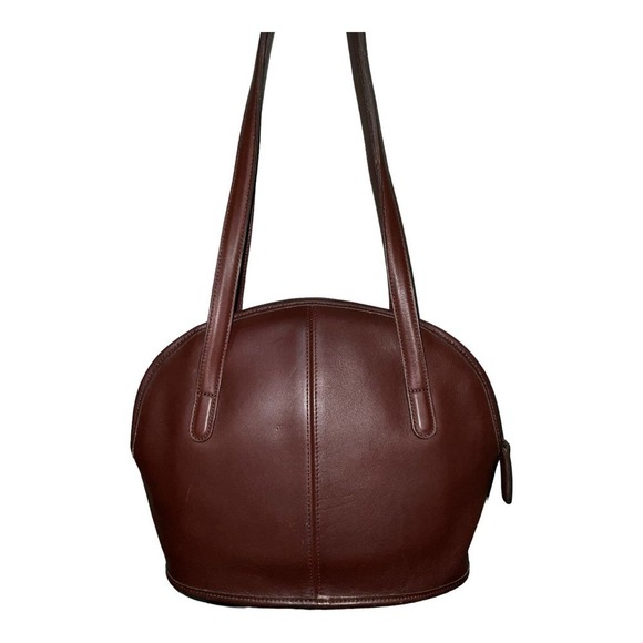 Coach Vintage Asheville Bowler Dome Bag Brown. Made in the United States - Picture 1 of 15